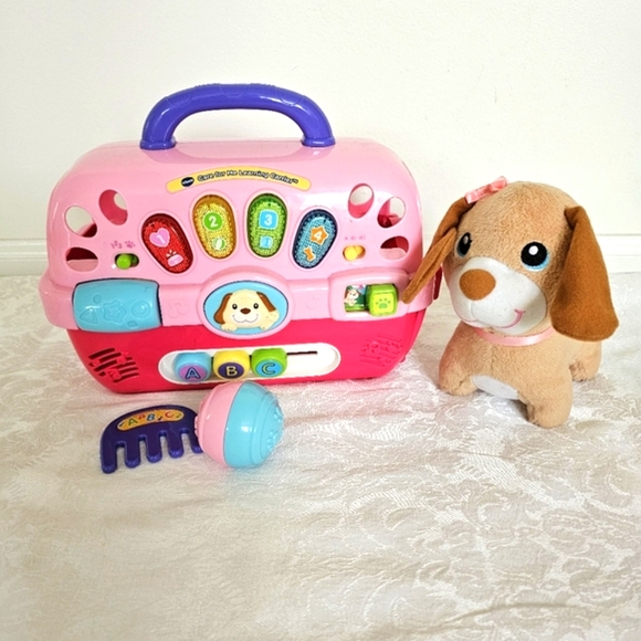 Vtech Care for Me Learning Carrier, Dog, and Accessories - Picture 1 of 8